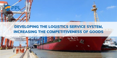 Developing the logistics service system, increasing the competitiveness of goods